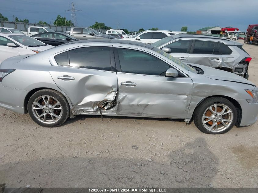 2014 Nissan Maxima VIN: 1N4AA5AP5EC459823 Lot: 12026673