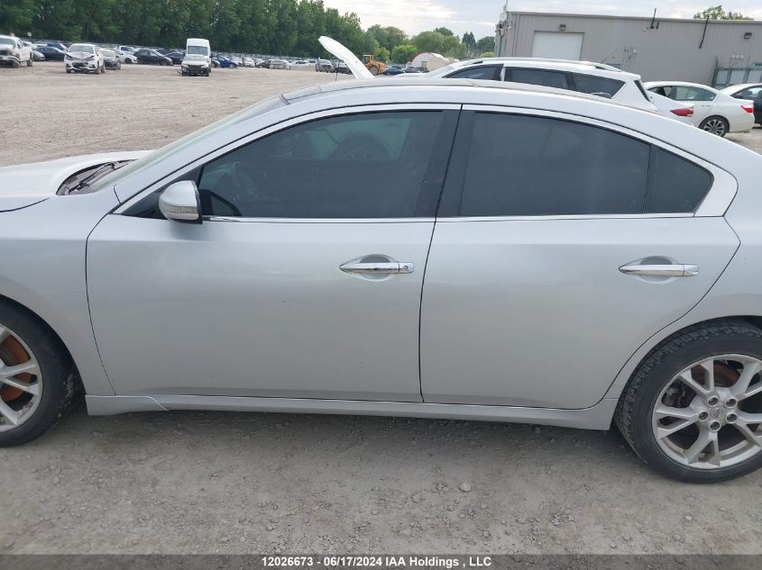 2014 Nissan Maxima VIN: 1N4AA5AP5EC459823 Lot: 12026673