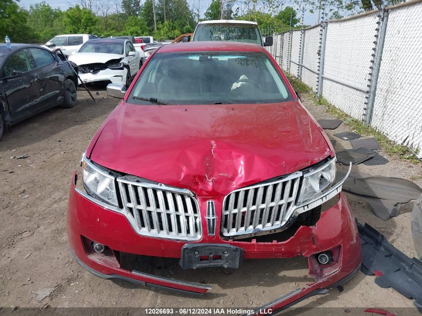 2010 Lincoln Mkz VIN: 3LNHL2GC1AR753300 Lot: 12026693