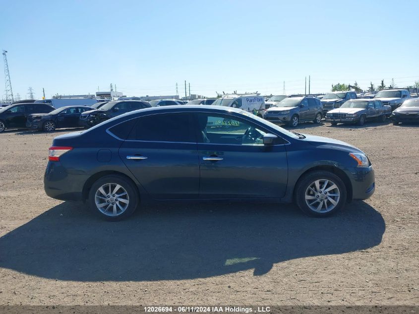 2014 Nissan Sentra VIN: 3N1AB7AP3EL608062 Lot: 12026694