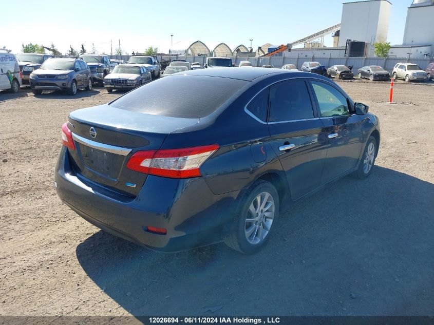 2014 Nissan Sentra VIN: 3N1AB7AP3EL608062 Lot: 12026694