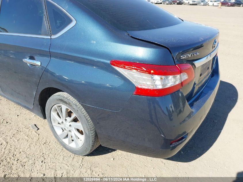 2014 Nissan Sentra VIN: 3N1AB7AP3EL608062 Lot: 12026694