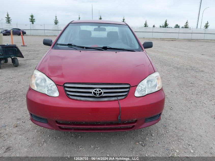 2003 Toyota Corolla Ce/Le/S VIN: 2T1BR32E03C716285 Lot: 12026703