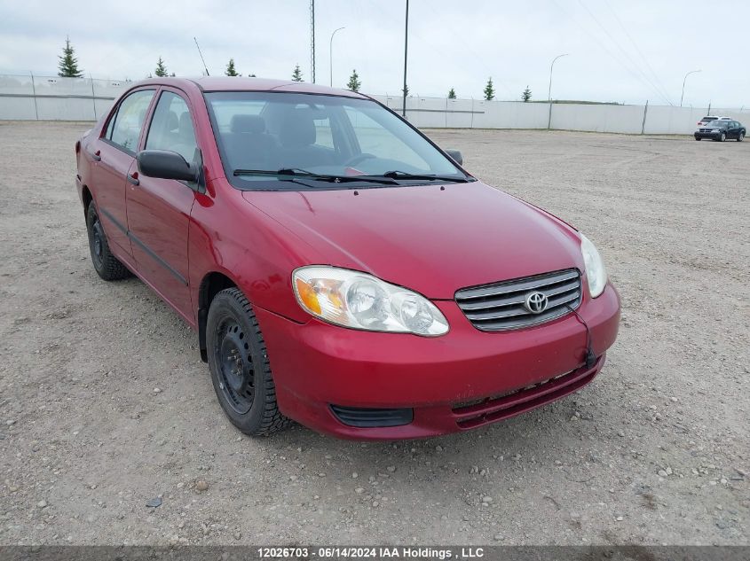 2003 Toyota Corolla Ce/Le/S VIN: 2T1BR32E03C716285 Lot: 12026703