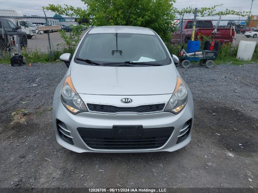 2017 Kia Rio Ex/Sx VIN: KNADN5A31H6022717 Lot: 12026705