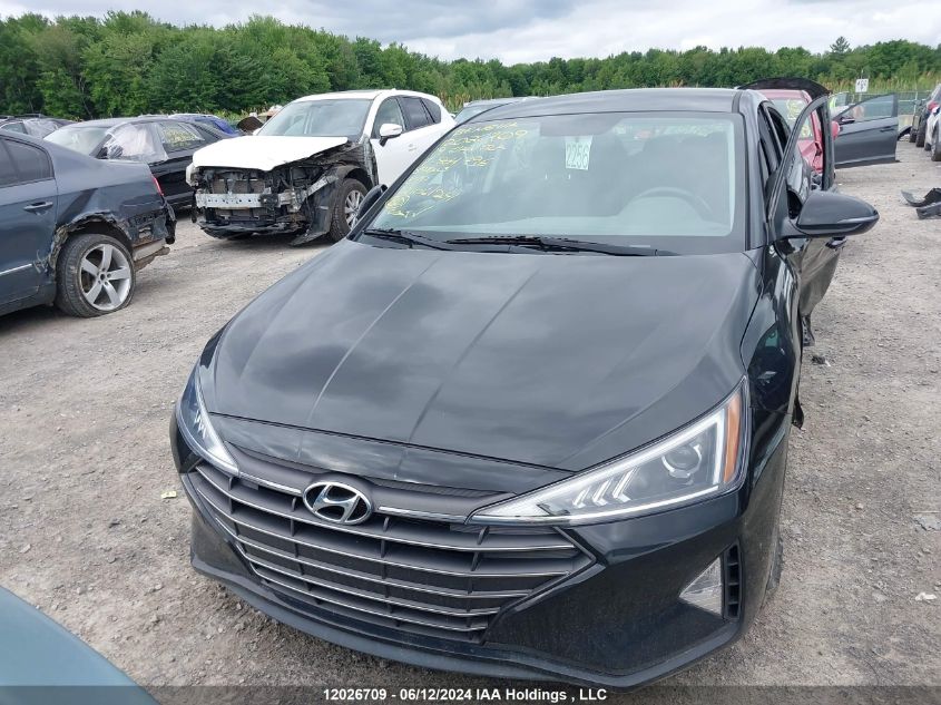 2019 Hyundai Elantra Preferred VIN: KMHD84LF8KU804796 Lot: 12026709
