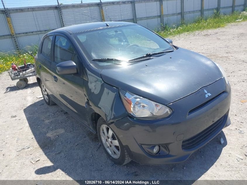 2014 Mitsubishi Mirage VIN: ML32A4HJ4EH001819 Lot: 12026710