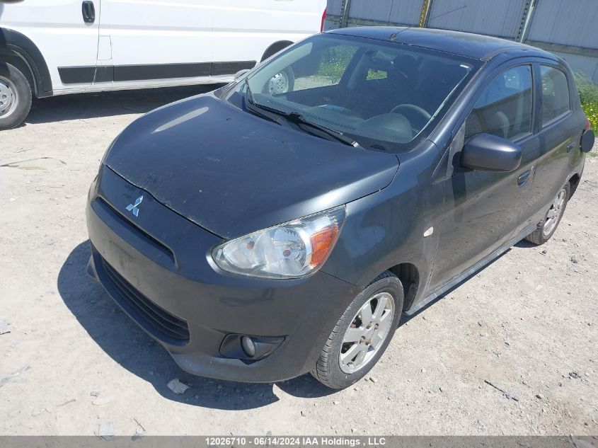 2014 Mitsubishi Mirage VIN: ML32A4HJ4EH001819 Lot: 12026710