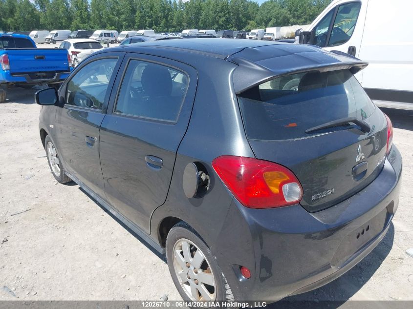 2014 Mitsubishi Mirage VIN: ML32A4HJ4EH001819 Lot: 12026710