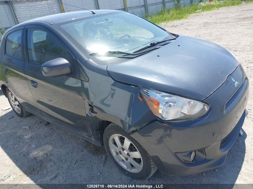 2014 Mitsubishi Mirage VIN: ML32A4HJ4EH001819 Lot: 12026710