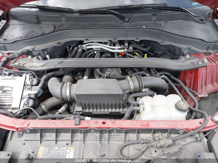 2022 Ford Explorer St VIN: 1FM5K8GC0NGB74921 Lot: 12026715