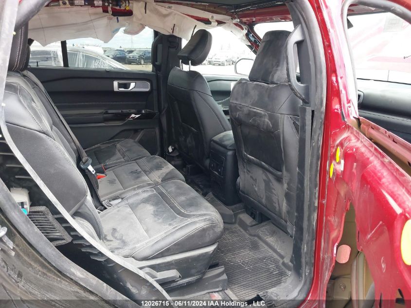 2022 Ford Explorer St VIN: 1FM5K8GC0NGB74921 Lot: 12026715