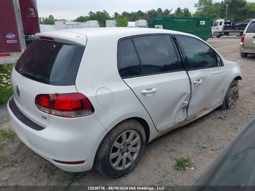 2011 Volkswagen Golf VIN: WVWDA7AJ9BW036705 Lot: 12026716