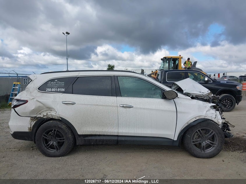 2017 Hyundai Santa Fe Se/Limited VIN: KM8SNDHF0HU241633 Lot: 12026717