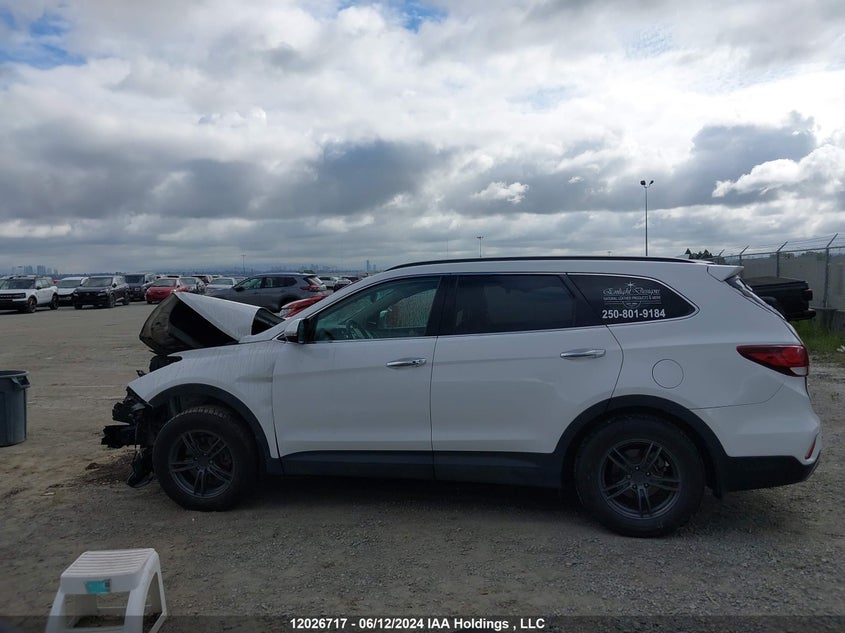 2017 Hyundai Santa Fe Se/Limited VIN: KM8SNDHF0HU241633 Lot: 12026717