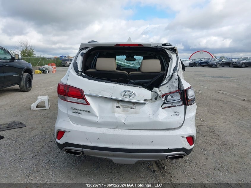 2017 Hyundai Santa Fe Se/Limited VIN: KM8SNDHF0HU241633 Lot: 12026717