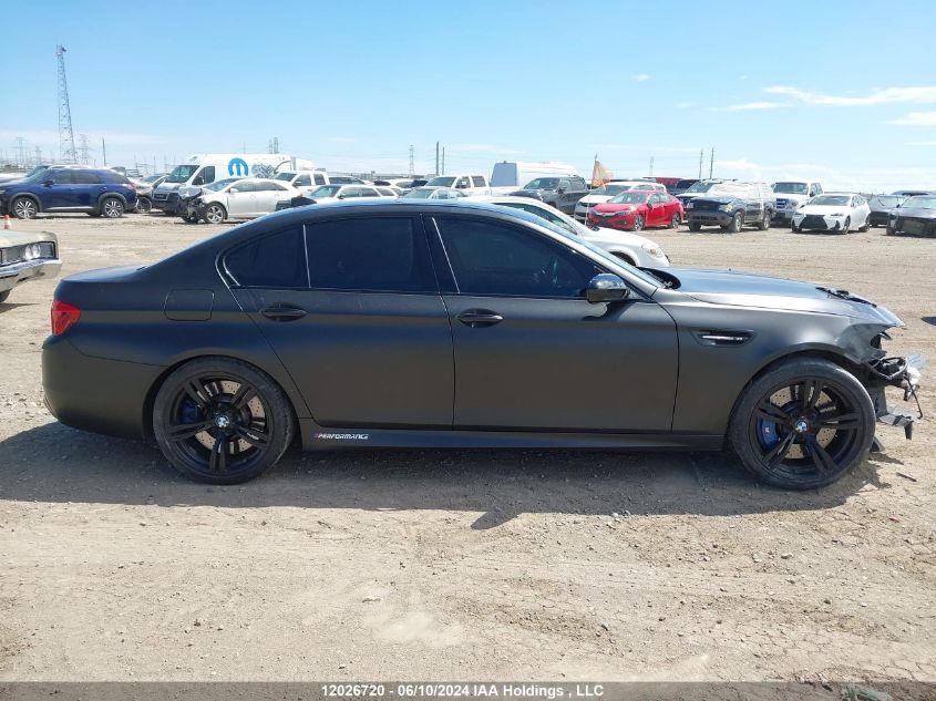 2014 BMW M5 VIN: WBSFV9C54ED097820 Lot: 12026720