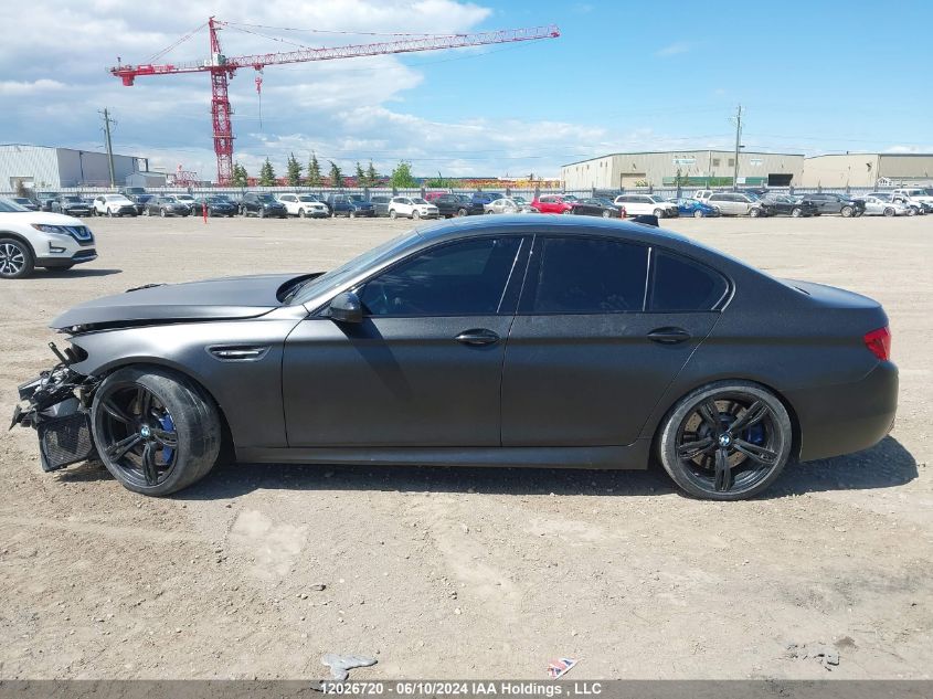 2014 BMW M5 VIN: WBSFV9C54ED097820 Lot: 12026720