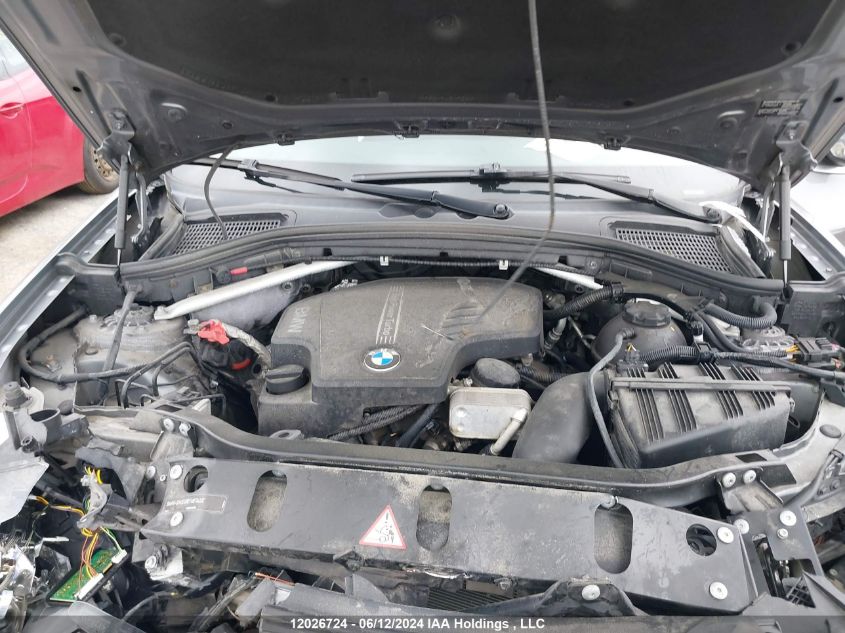 2014 BMW X3 xDrive28I VIN: 5UXWX9C57E0D36366 Lot: 12026724