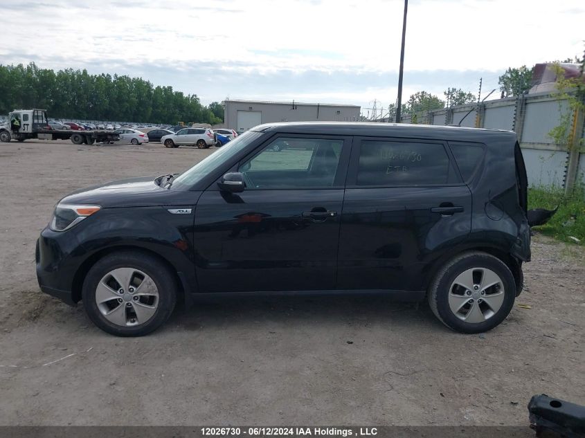 2015 Kia Soul VIN: KNDJN2A26F7781771 Lot: 12026730