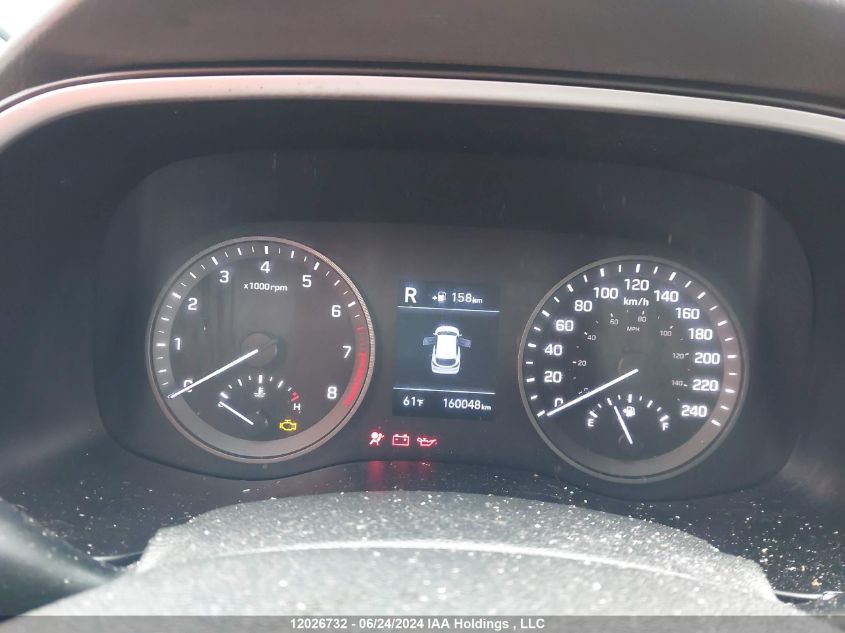 2019 Hyundai Tucson Se VIN: KM8J2CA40KU992715 Lot: 12026732