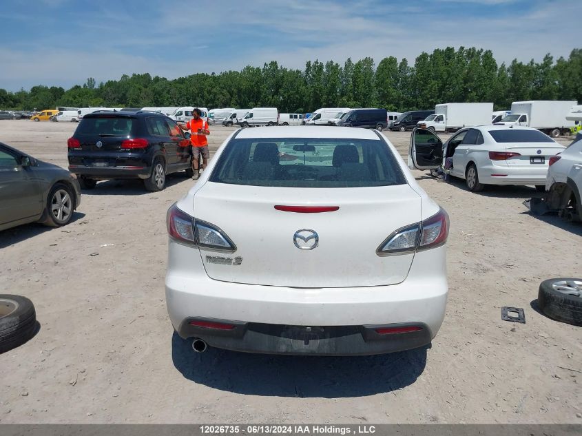 2010 Mazda 3 VIN: 2T1BR12E31C829942 Lot: 12026735