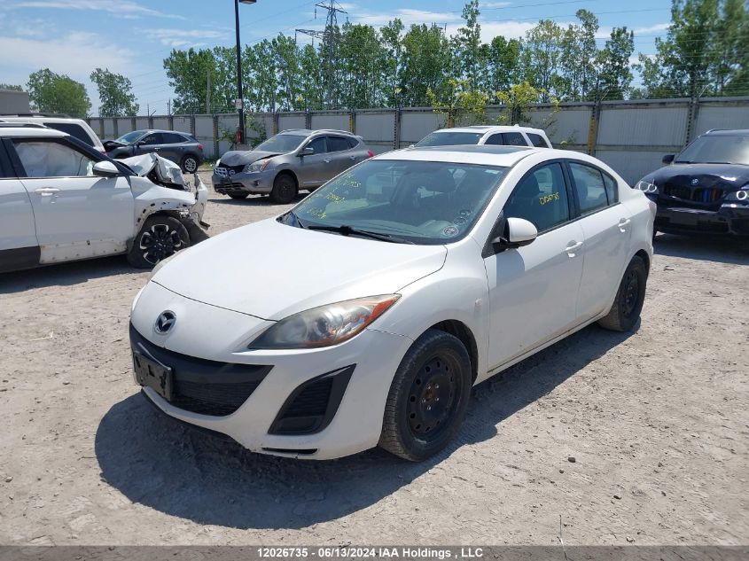 2010 Mazda 3 VIN: 2T1BR12E31C829942 Lot: 12026735