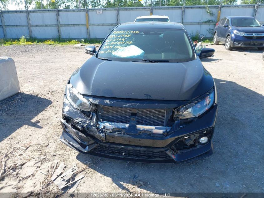 2020 Honda Civic Sport VIN: SHHFK7G45LU303074 Lot: 12026738