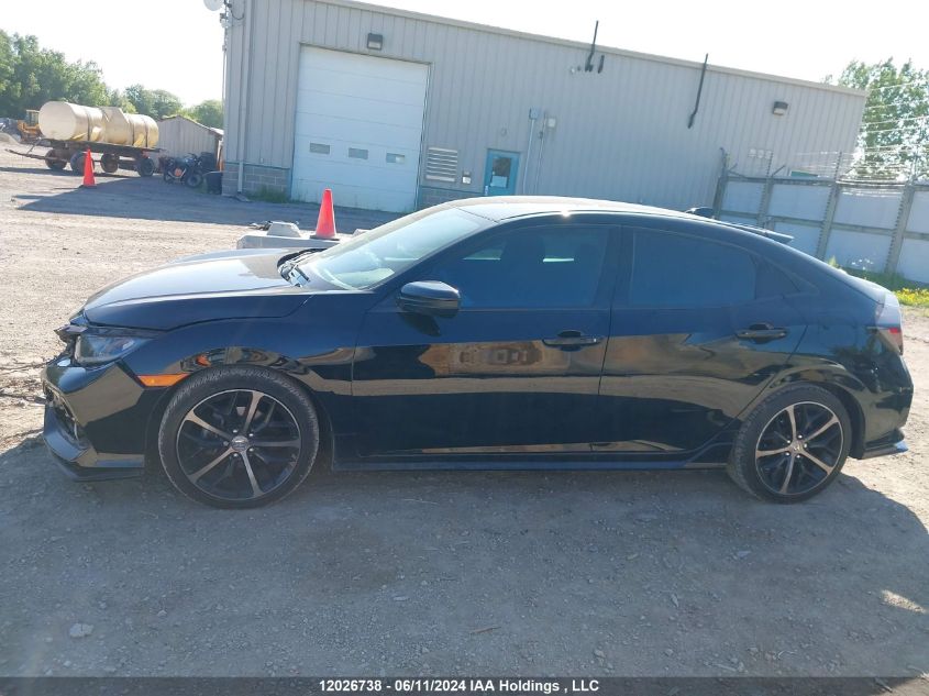 2020 Honda Civic Sport VIN: SHHFK7G45LU303074 Lot: 12026738