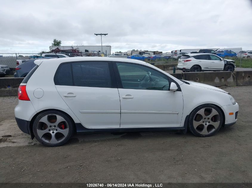 2009 Volkswagen Gti VIN: WVWGV71KX9W100366 Lot: 12026740