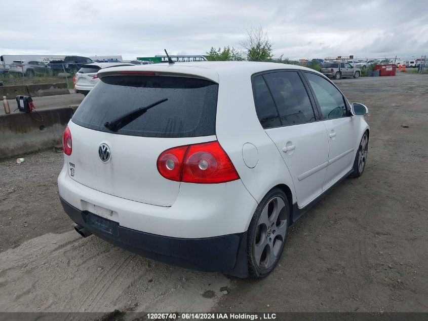 2009 Volkswagen Gti VIN: WVWGV71KX9W100366 Lot: 12026740