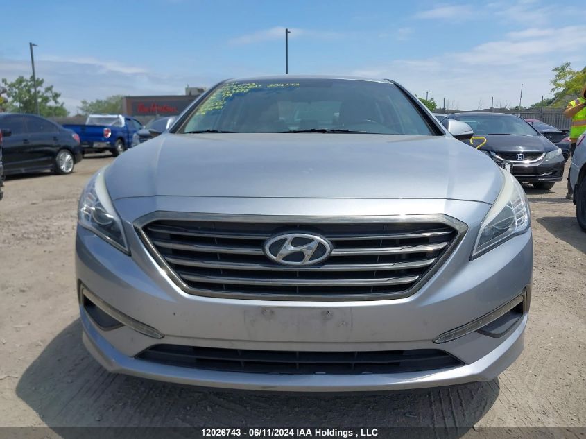 2015 Hyundai Sonata VIN: 5NPE24AF5FH257578 Lot: 12026743