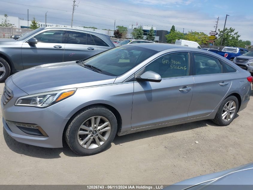 2015 Hyundai Sonata VIN: 5NPE24AF5FH257578 Lot: 12026743