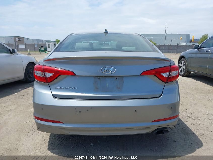 2015 Hyundai Sonata VIN: 5NPE24AF5FH257578 Lot: 12026743