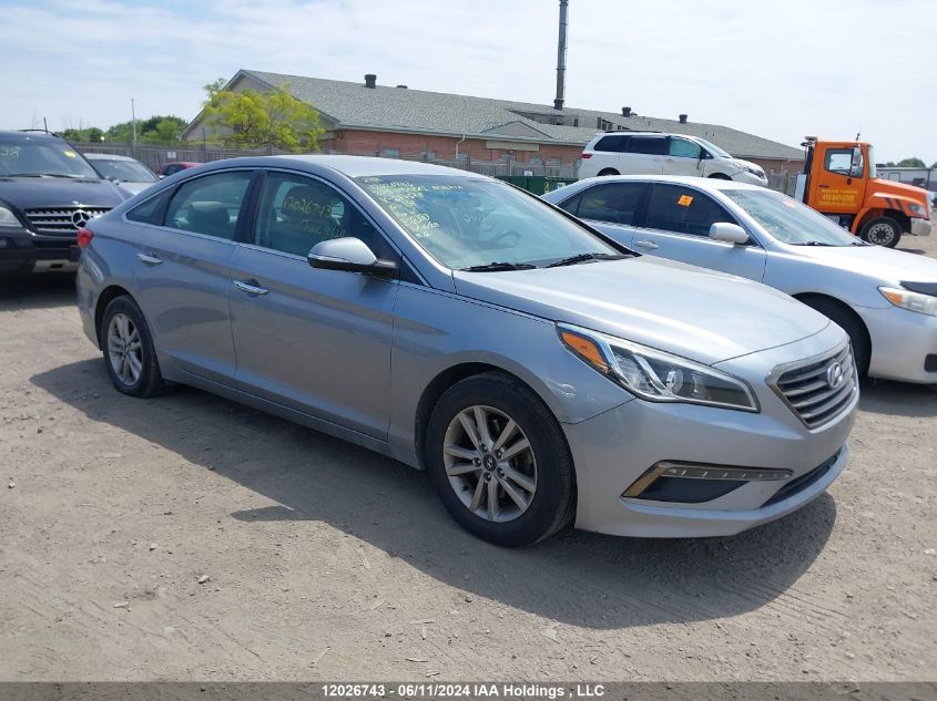 2015 Hyundai Sonata VIN: 5NPE24AF5FH257578 Lot: 12026743