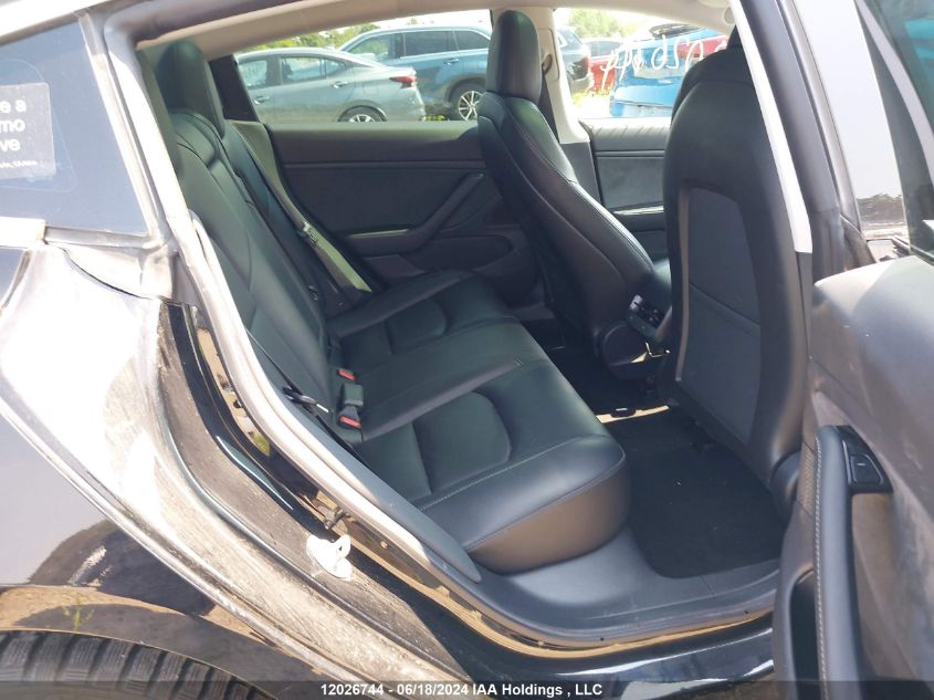 2019 Tesla Model 3 VIN: 5YJ3E1EAXKF410427 Lot: 12026744