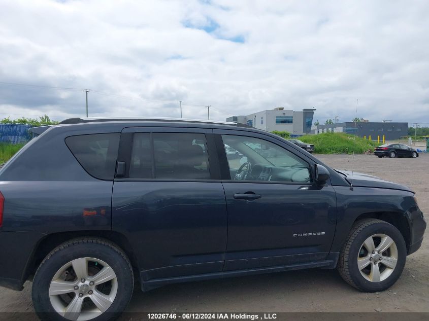 2015 Jeep Compass Sport VIN: 1C4NJDAB6FD381090 Lot: 12026746