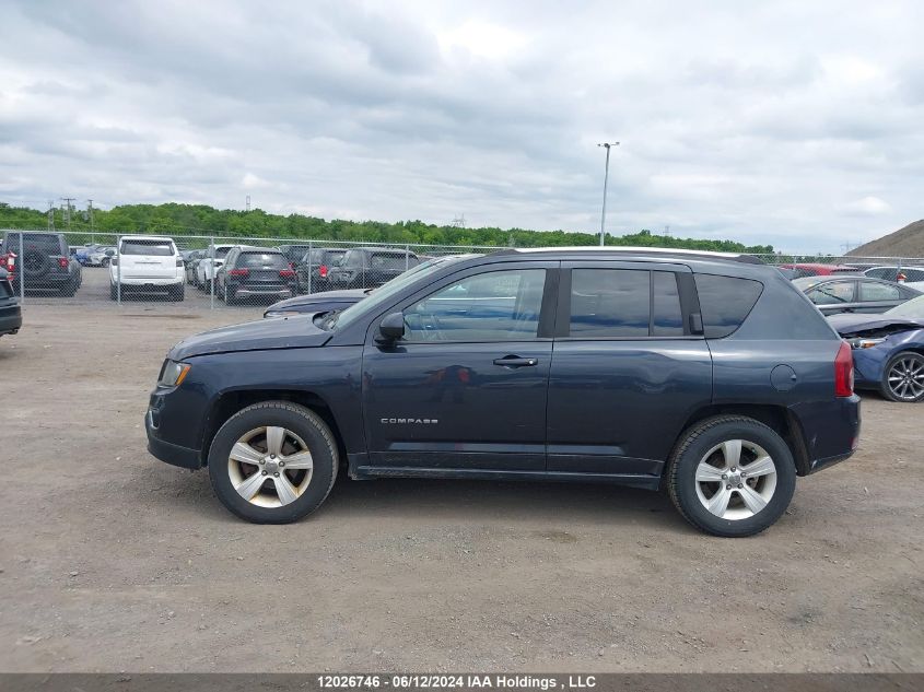 2015 Jeep Compass Sport VIN: 1C4NJDAB6FD381090 Lot: 12026746