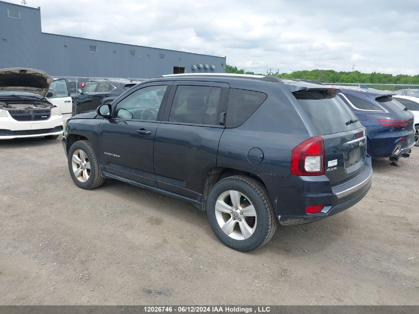 2015 Jeep Compass Sport VIN: 1C4NJDAB6FD381090 Lot: 12026746