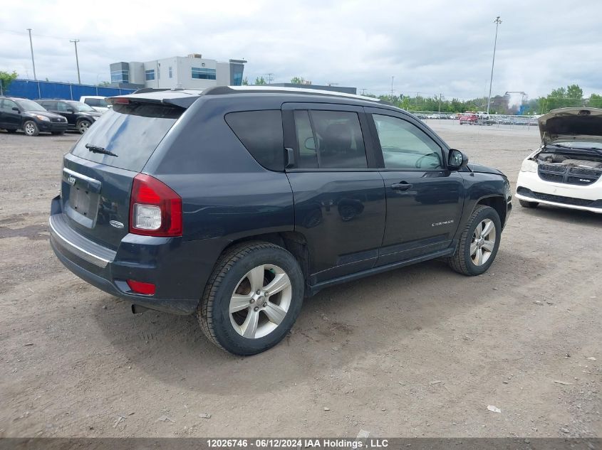 2015 Jeep Compass Sport VIN: 1C4NJDAB6FD381090 Lot: 12026746