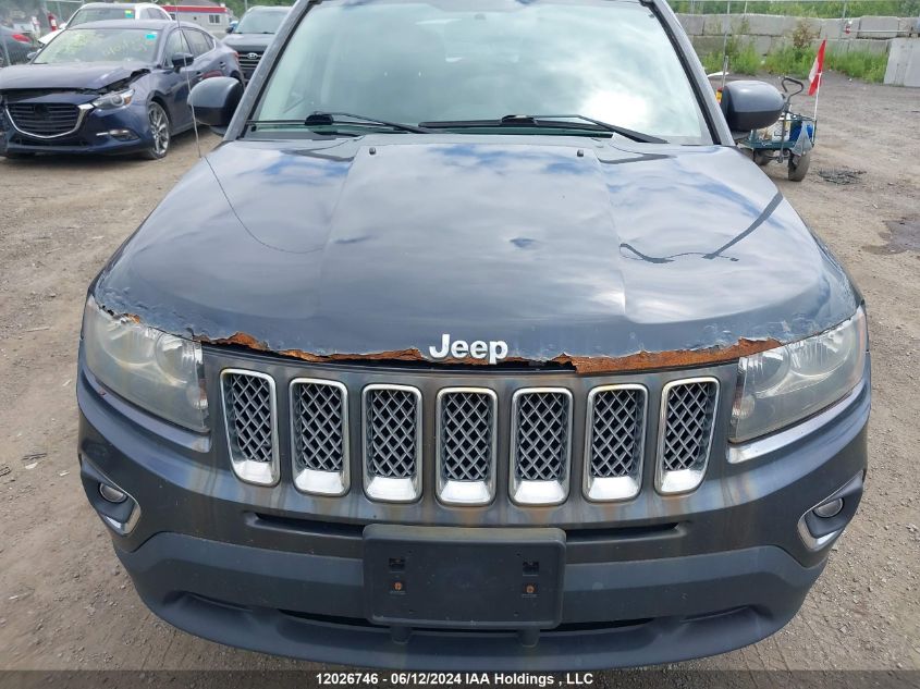 2015 Jeep Compass Sport VIN: 1C4NJDAB6FD381090 Lot: 12026746