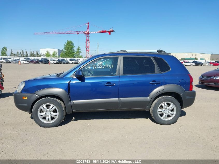 2007 Hyundai Tucson Gl/Gls VIN: KM8JM72D47U570552 Lot: 12026753