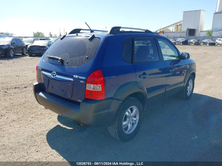 2007 Hyundai Tucson Gl/Gls VIN: KM8JM72D47U570552 Lot: 12026753