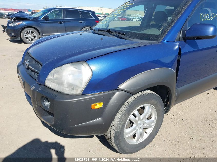 2007 Hyundai Tucson Gl/Gls VIN: KM8JM72D47U570552 Lot: 12026753