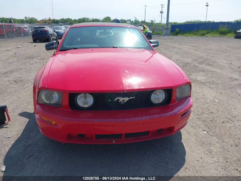 2005 Ford Mustang Gt VIN: 1ZVFT85H055167707 Lot: 12026755