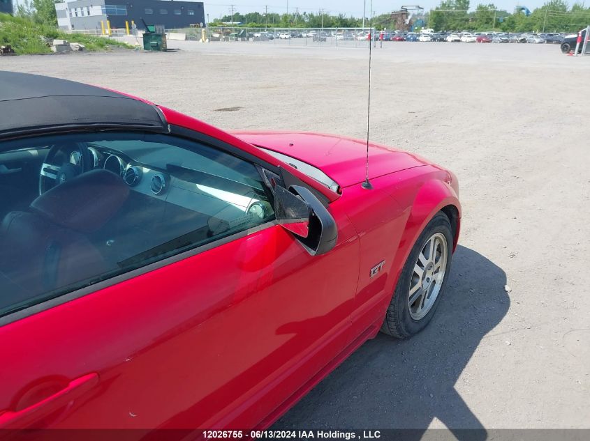 2005 Ford Mustang Gt VIN: 1ZVFT85H055167707 Lot: 12026755