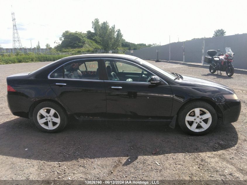 2005 Acura Tsx VIN: JH4CL95855C803527 Lot: 12026760