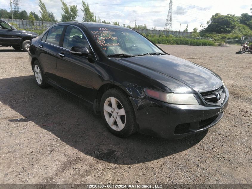 2005 Acura Tsx VIN: JH4CL95855C803527 Lot: 12026760