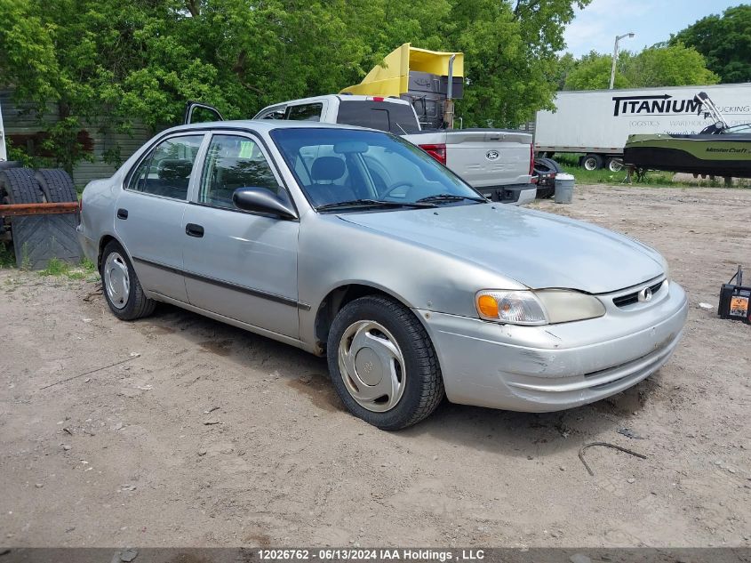 1999 Toyota Corolla VIN: 2T1BR12E8XC758861 Lot: 12026762