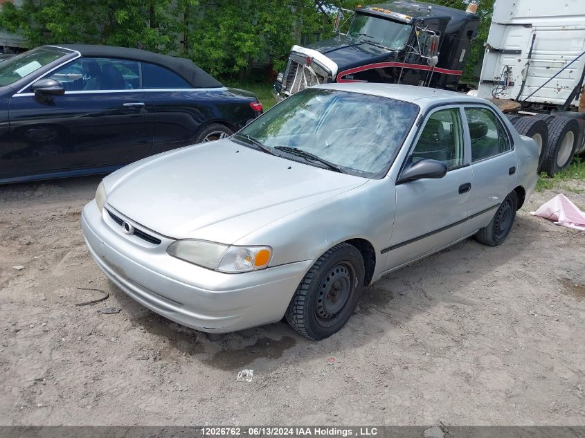 1999 Toyota Corolla VIN: 2T1BR12E8XC758861 Lot: 12026762